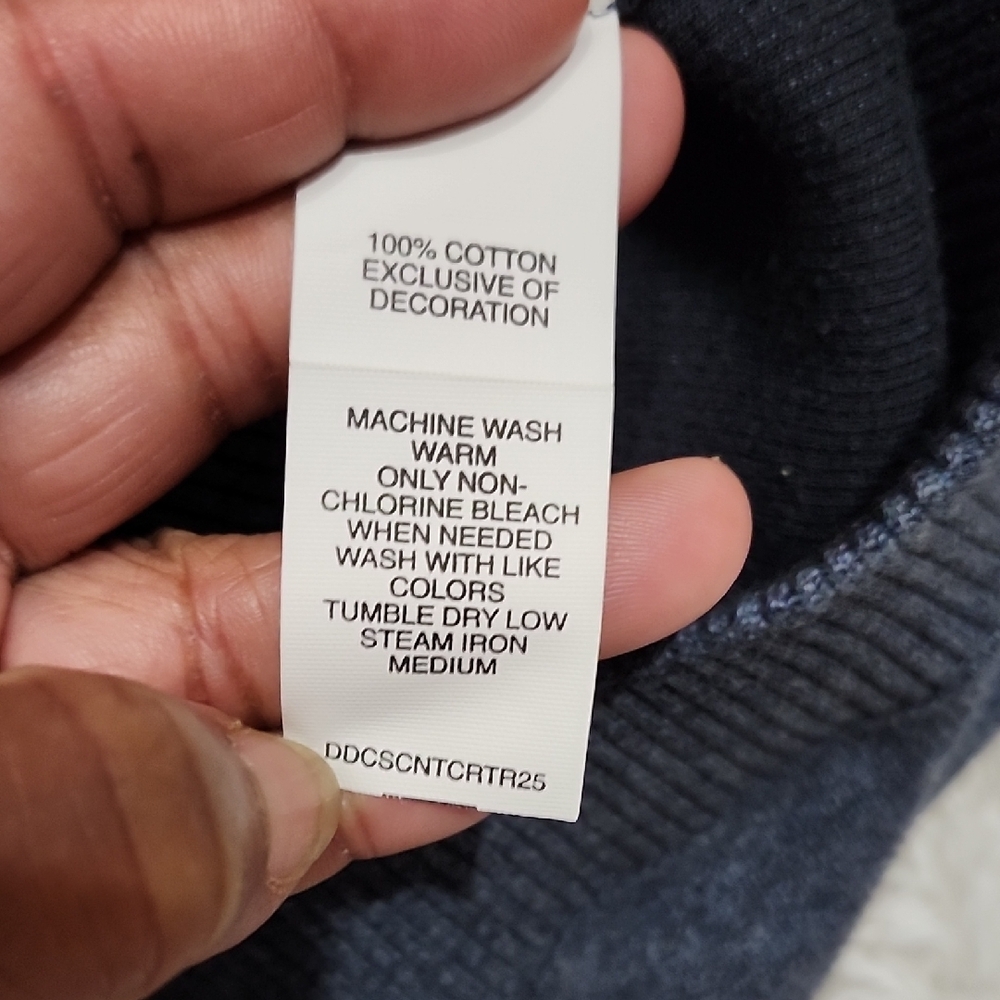 Daniel Cremieux Navy Quarter Zip Sweater Preppy Academia Office Grown Man Attire - Picture 3 of 8
